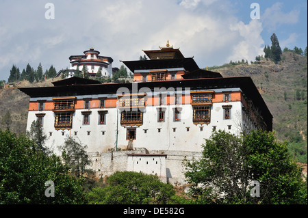 Dzong de Paro, Bhoutan Banque D'Images