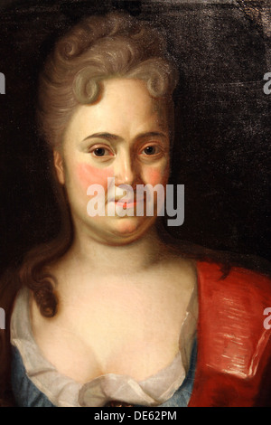 Portrait de l'impératrice Catherine I. (1684-1727), 1712. Artiste : Møller, Andreas (1684-1752/62) Banque D'Images