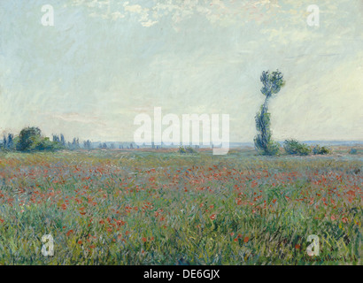 Champ de coquelicots, 1881. Artiste : Monet, Claude (1906-1957) Banque D'Images