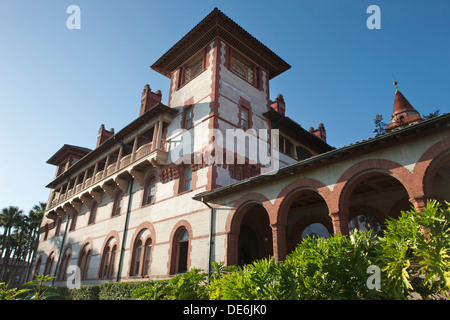 PONCE DE LEON HOTEL BUILDING FLAGER COLLEGE SAINT AUGUSTINE EN FLORIDE USA Banque D'Images