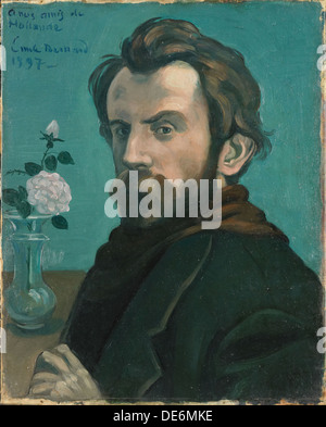 Autoportrait, 1897. Artiste : Bernard, Émile (1868-1941) Banque D'Images