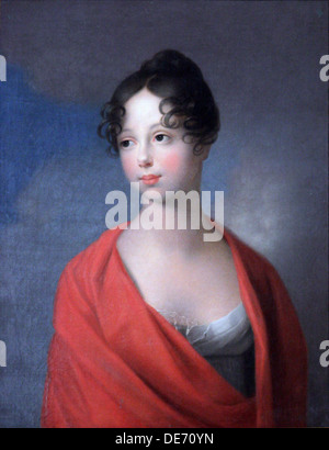 La grande-duchesse Catherine Pavlovna de Russie (1788-1819), début xixe cen.. Artiste : Johann Friedrich August Tischbein, (1750-1812) Banque D'Images