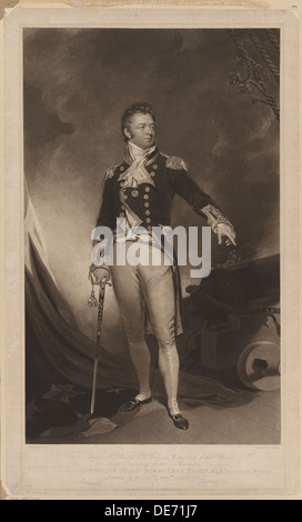 Sir Philip Bowes Vere a éclaté (1776-1841), 1816. Artiste : Lane, Samuel (1780-1859) Banque D'Images