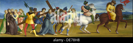 La Procession au Calvaire, 1504-1505. Artiste : Raphael (1483-1520) Banque D'Images