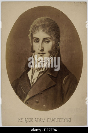 Le prince Adam Jerzy Czartoryski (1770-1861). Artiste : Anonyme Banque D'Images