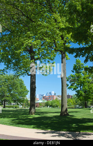 Cercle de l'Université Case Western Reserve University CIRCLE CAMPUS CLEVELAND OHIO USA Banque D'Images