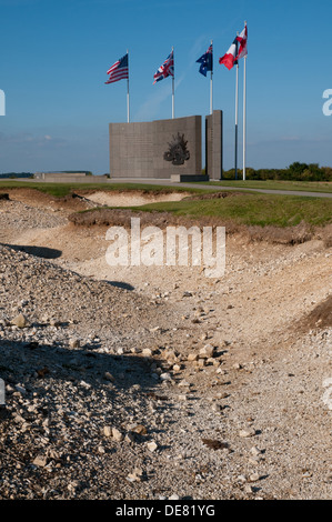 Australian Corps Memorial Park à Le Hamel, Somme, France Banque D'Images