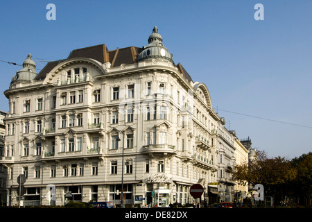 Österreich, Wien 1, Stubentor, im schönen befindet sich das Altbau Cafe Prückel, das der Wiener Kaffeehaus Ringstraße. Banque D'Images