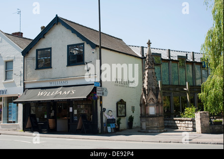 William's Fish Market et de l'Hall à Nailsworth, Gloucestershire, Angleterre, Royaume-Uni. Banque D'Images