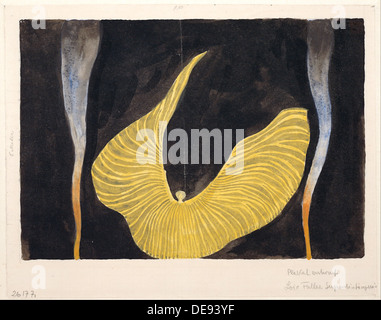 Loïe Fuller dans la danse l'Archange, 1902. Artiste : Koloman Moser (1868-1918) Banque D'Images