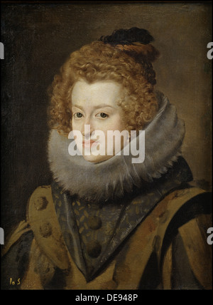 Portrait de Maria Anna (1606-1646), Infante d'Espagne, c.1630. Artiste : Velàzquez, Diego (1599-1660) Banque D'Images