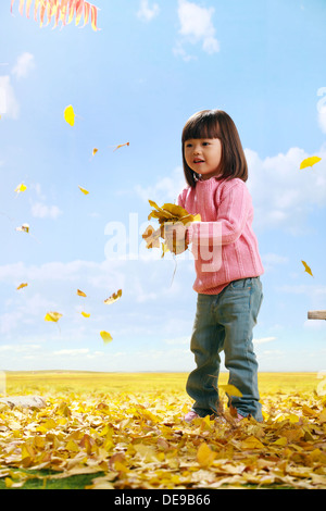 Petite fille Banque D'Images