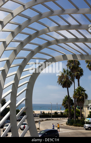 Nouveau parc Tongva Santa Monica Banque D'Images