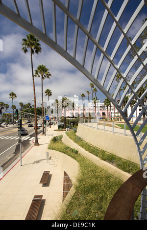 Nouveau parc Tongva Santa Monica Banque D'Images