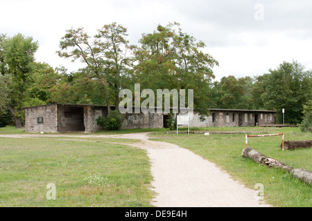 Le camp de concentration à Falkensee - Un camp satellite de Sachsenhausen, près de Berlin, Allemagne Banque D'Images