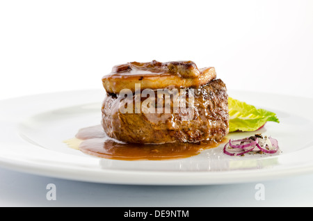 Foie gras de boeuf Banque D'Images