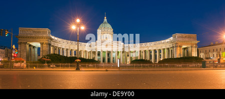 La Cathédrale de Kazan à Saint-Pétersbourg Banque D'Images
