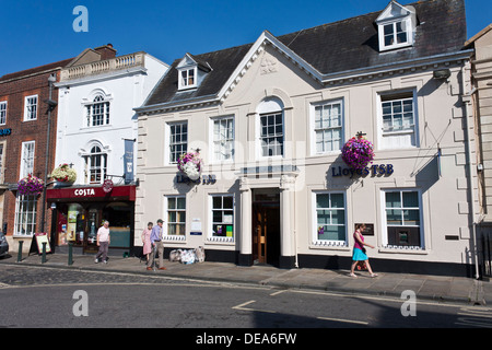 Lloyds TSB Bank dans la ville de Wallingford, Oxfordshire, England, UK. Banque D'Images