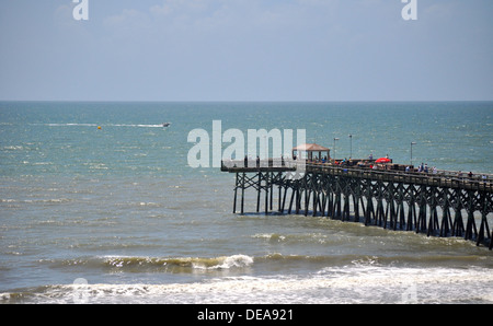 2e avenue Pier Banque D'Images