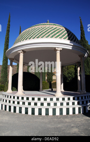 Jardins botaniques historiques (La Concepcion), mirador, Malaga, la province de Malaga, Andalousie, Espagne, Europe de l'Ouest. Banque D'Images