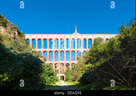 Aqueduc de Nerja Espagne Banque D'Images