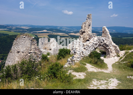 Château de Cachtice, Nove Mesto nad Vahom, district de Trencin, Slovaquie, région Europe Banque D'Images