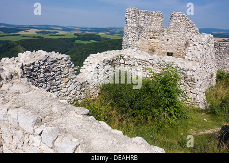 Château de Cachtice, Nove Mesto nad Vahom, district de Trencin, Slovaquie, région Europe Banque D'Images