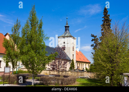 Chateau, Strilky, Kromeriz, district de la région de Zlin, en Moravie, République Tchèque, Europe Banque D'Images