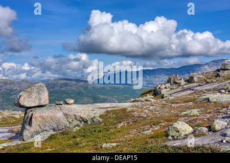 Paysage en Rago National Park, comté de Nordland, Norvège, Scandinavie, Europe Banque D'Images