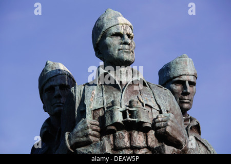 Monument de commando à Spean Bridge Banque D'Images