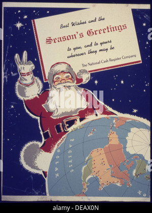 Cette image offre une salutation saisonnière, un message de vacances traditionnel célébrant l'esprit festif de la saison. Banque D'Images