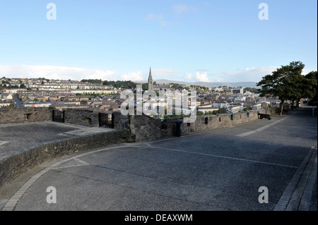 La grande Parade, murs de Derry, Derry, Londonderry, en Irlande du Nord, Royaume-Uni Banque D'Images