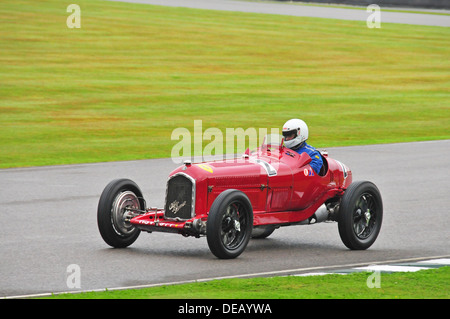 Alfa Romeo tipo B Goodwood Revival 2013 Banque D'Images