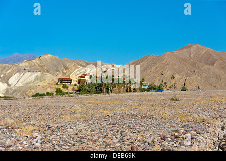 Furnace Creek Inn, Death Valley, Californie, USA. JMH5367 Banque D'Images