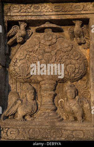 Prambanan est un temple hindou installations près d'Yogyakarta, Indonésie dédié à la Trimurti Banque D'Images