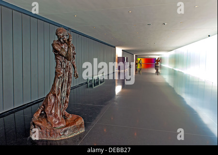 Musée d'Israël, Jérusalem, allée d'entrée Banque D'Images