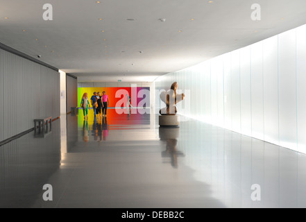 Musée d'Israël, Jérusalem, allée d'entrée Banque D'Images