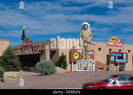 Travel Plaza Navajo Nouveau Mexique USA Gallup Banque D'Images