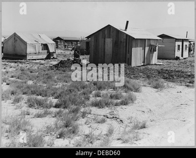 McNews, près de Bakersfield, comté de Kern, en Californie. Une autre vue de la subdivision McNews et la terre w . . . 521644 Banque D'Images