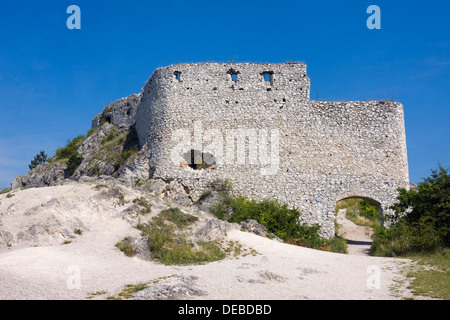 Château de Cachtice, Nove Mesto nad Vahom, district de Trencin, Slovaquie, région Europe Banque D'Images