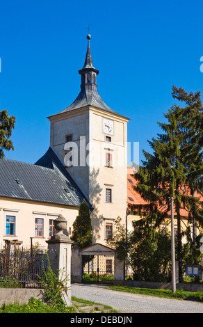 Chateau, Strilky, Kromeriz, district de la région de Zlin, en Moravie, République Tchèque, Europe Banque D'Images