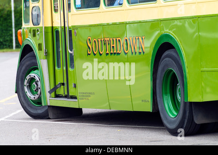 Bus Southdown, UK Banque D'Images