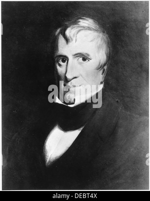 William Henry Harrison. Copie de peinture 530961 Banque D'Images