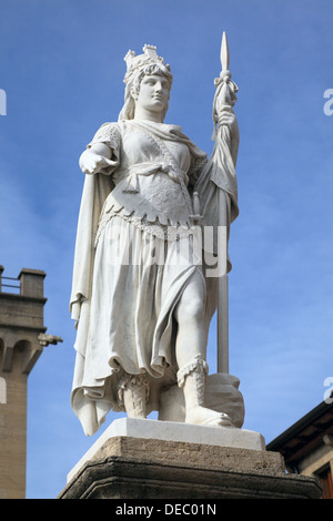 La Statue de la liberté à San Marino, Europe Banque D'Images