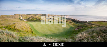 15e trou,Ballybunion Golf Links Banque D'Images