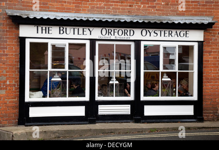 Le Oysterage Butley, restaurant Village Orford, Suffolk UK Banque D'Images