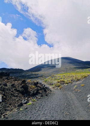 Volcan San Antonio en Fuencaliente - Los Canarios sur La Palma, Îles Canaries, Espagne Banque D'Images