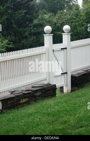 Thomas Cole House National Historic Site in NY Catskill Banque D'Images