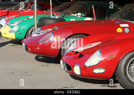 Chichester, UK . 15e Août, 2013. Goodwood Revival 2013 au Goodwood Motor Circuit - Photo montre dans le paddock de Ferrari © Oliver Dixon/Alamy Live News Banque D'Images