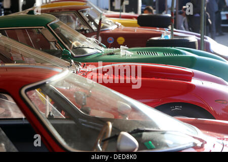 Chichester, UK . 15e Août, 2013. Goodwood Revival 2013 au Goodwood Motor Circuit - Photo montre dans le paddock de Ferrari © Oliver Dixon/Alamy Live News Banque D'Images